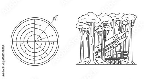 Bullseye Target with Dart Hitting Center.