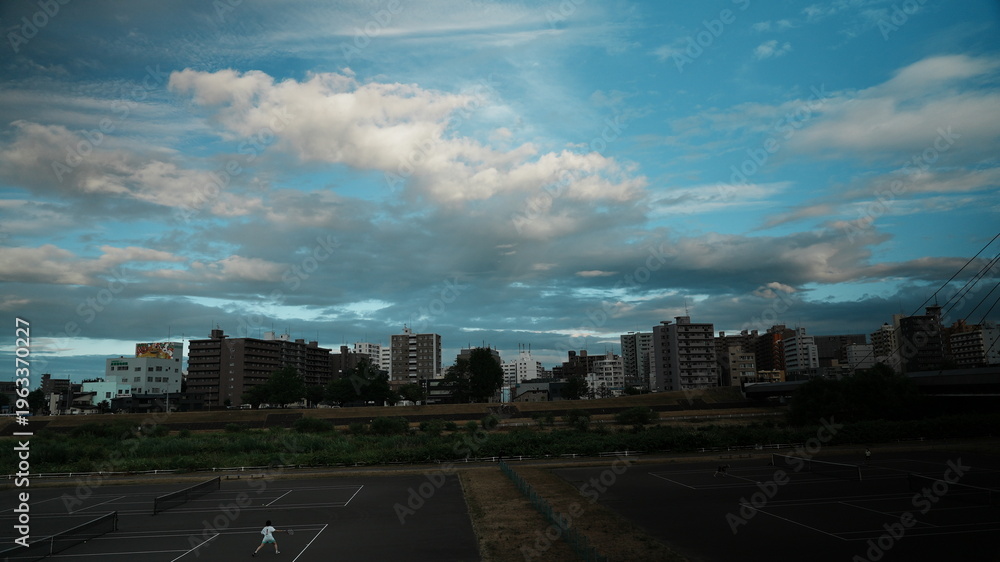 Obraz premium 都市の風景