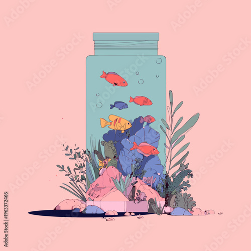 Reef-Safe Sunscreen Tube on Coral Reef