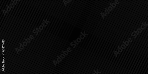 Black oblique straight line background. Masculine dark linear abstract wallpaper. Elegant luxury striped gradient texture. Grey diagonal lines backdrop for flyer, banner, poster, presentation. Vector