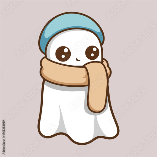 Cute Kawaii Christmas Animals, Fantasy & Spooky Characters Vector Bundle