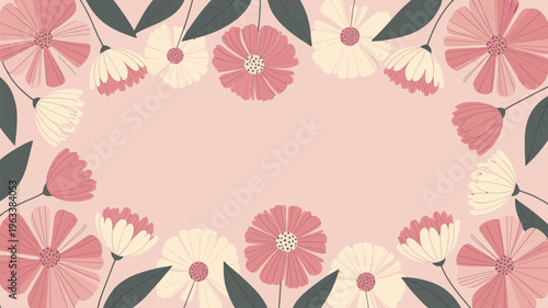 Festive independence day illustration with flags fireworks and abstract shapes