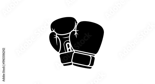 vector illustration of boxing gloves