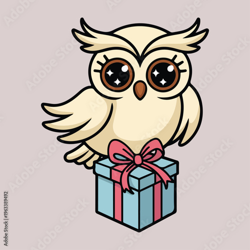 Cute Kawaii Christmas Animals, Fantasy & Spooky Characters Vector Bundle