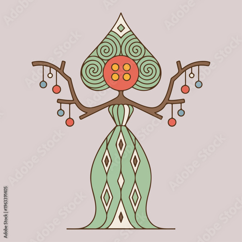 Cute Kawaii Christmas Animals, Fantasy & Spooky Characters Vector Bundle