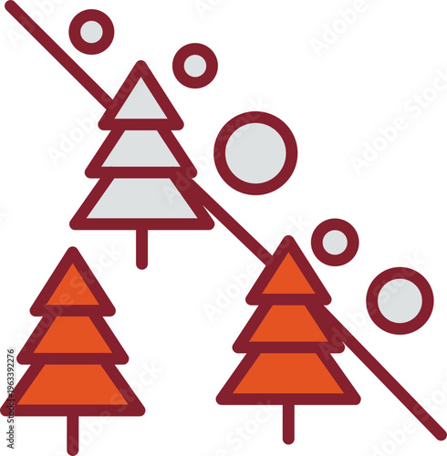 Avalanche Vector Icon