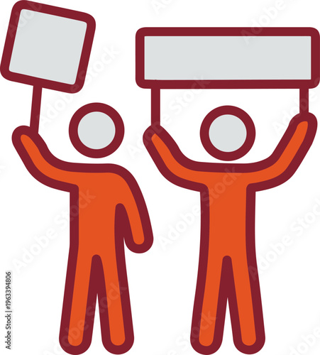 Protester Vector Icon