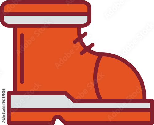 Ski Boots Vector Icon