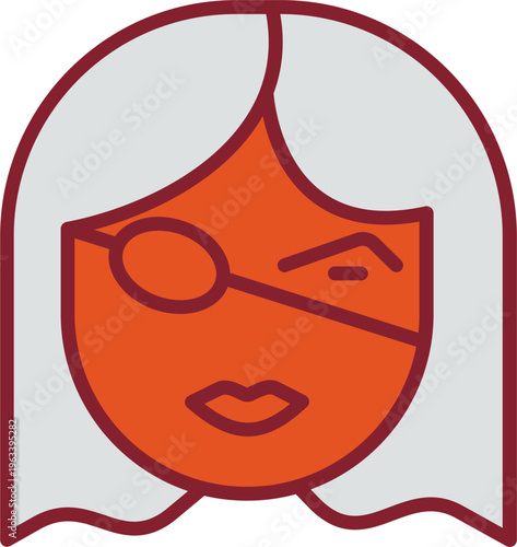 Eye Patch Vector Icon