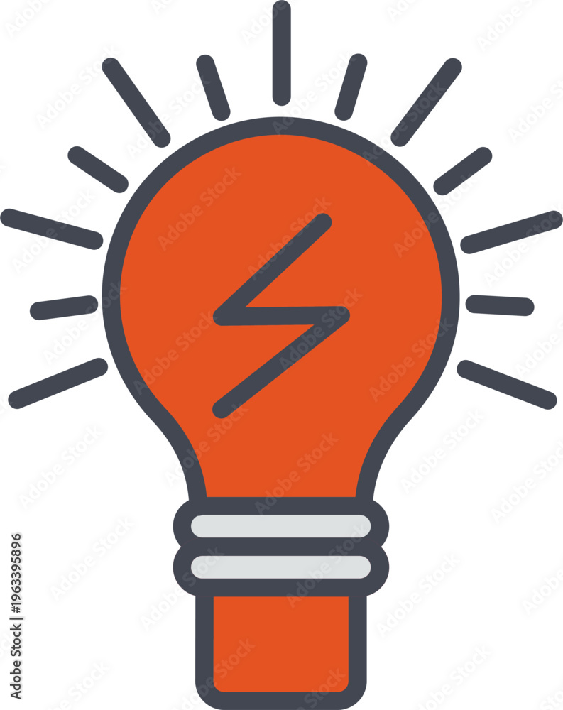 Fototapeta premium Energy Vector Icon