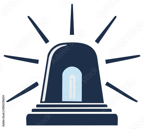 Alert Siren Light Flashing Danger Warning Signal Emergency Beacon
