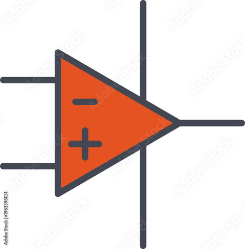 Amplifier Vector Icon