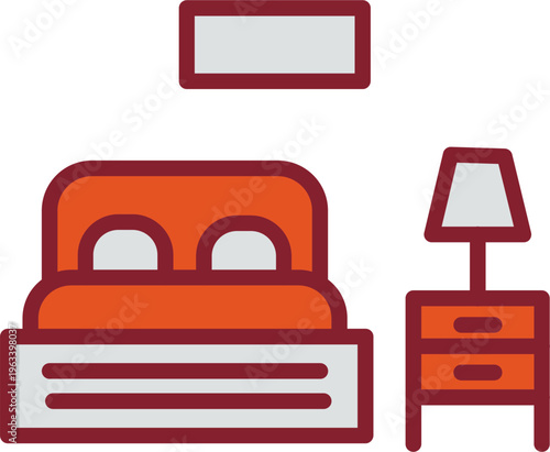 Bedroom Vector Icon
