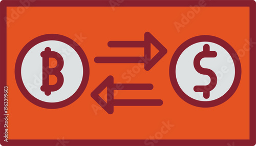 Money Exchange Vector Icon