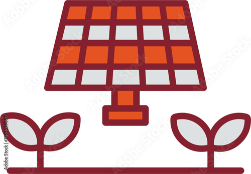 Smart Farm Vector Icon