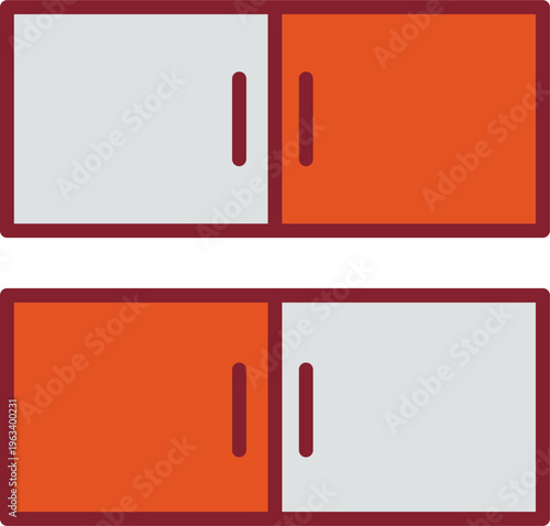 Cabinet Vector Icon