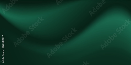 abstract green background featuring a soft, dark green texture. The pattern resembles folds of fabric or gentle waves in dim lighting, green dirty blur
