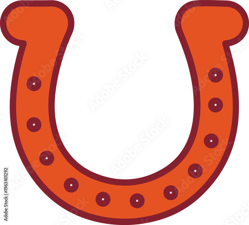 Horse Shoe Vector Icon