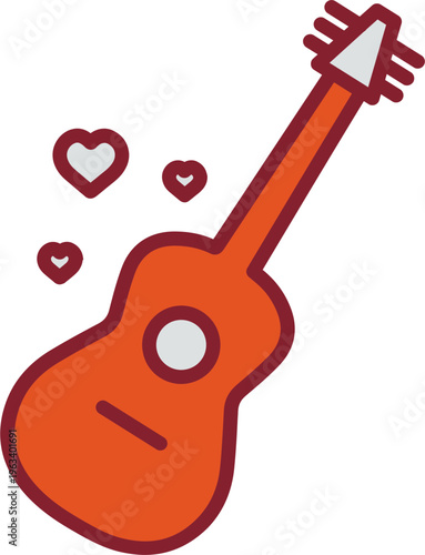 Guitar Vector Icon