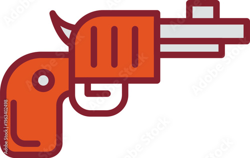 Revolver Vector Icon