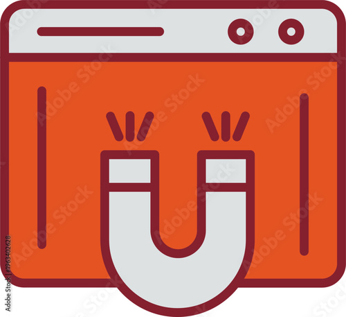 Attraction Vector Icon