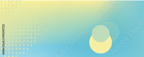 Abstract blurred gradient mesh background in blue and yellow colors of national flag of Ukraine.