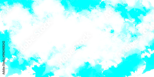 Blue watercolor vector background,watercolor scraped grungy background Light blue background with watercolorTurquoise color handmade