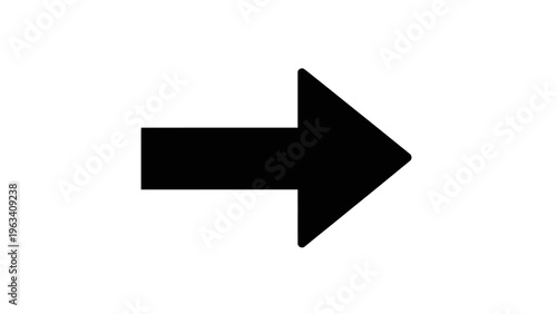black arrow pointing right a simple graphic symbol on a white background useful for navigation and indicating direction forward