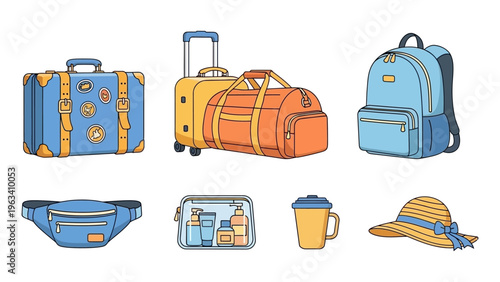 travel luggage travel accessories vacation planning items and essential gear for a perfect summer trip.