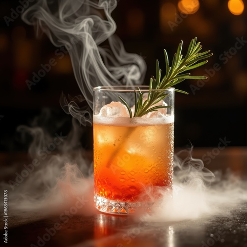 Smoking Rosemary Molecular Mixology Beverage Artistry Elegant Accomplice Experience Flavor Alteration Infusion