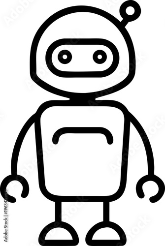 robot chatbot ai svg icon