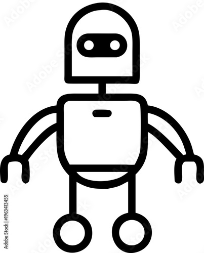 robot chatbot ai svg icon
