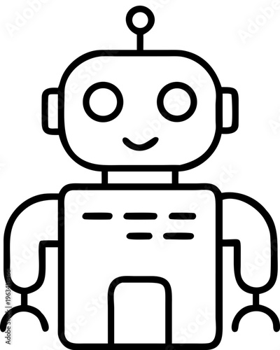 robot chatbot ai svg icon
