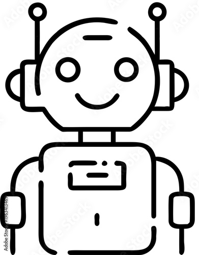 robot chatbot ai svg icon