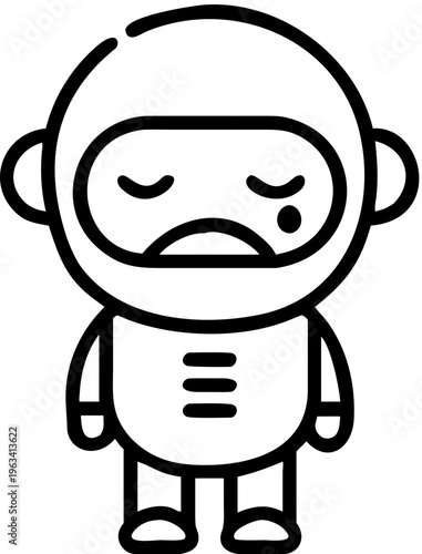 robot chatbot ai svg icon