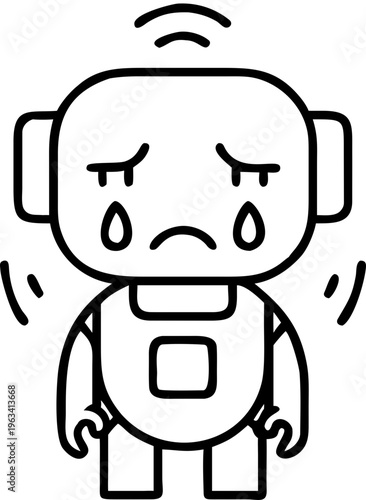 robot chatbot ai svg icon