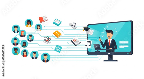 business man with laptop