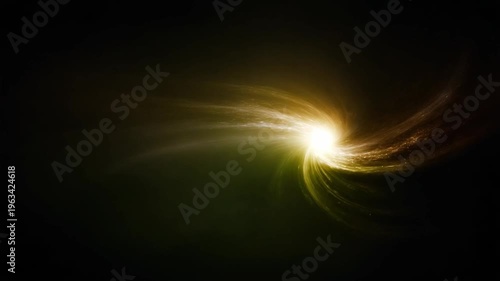 Celestial Burst: An abstract, cosmic explosion of light and energy, a radiant display of celestial power in the inky darkness, captivating the viewer with its mesmerizing glow.