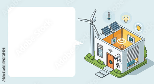 Ecofriendly smart home with renewable energy sources 1.