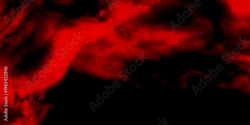 abstract cloud and vapor texture background. Black and red smoke aquarelle smudge illustration smooth grungy smokey light red colors ink glow. Gothic Red Cloud Texture with Dense Black Smoke Elements.