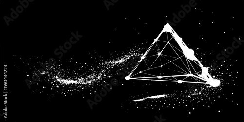 A close-up shot of a textured stone wall with natural cracks and a weathered gray surface perfect for architectural backgrounds