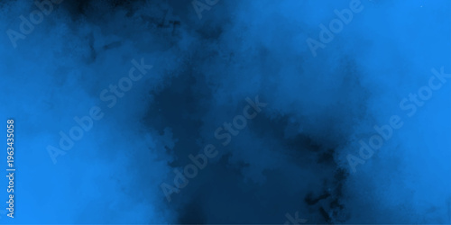 Abstract banner background rainbow texture, clouds in bright rainbow colors of blue and black abstract background, Colorful blue textures for making flyer, poster, banner and any .
