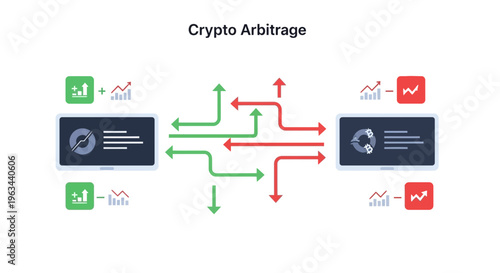 Decentralized finance systems enable crypto arbitrage opportunities globally online.