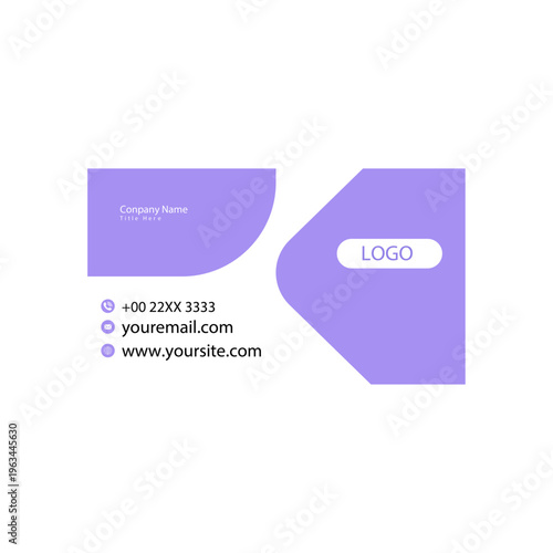 Modern Infographic Design Template with Vector Elements and Business Layout