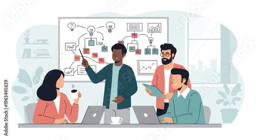 business people in a meeting room