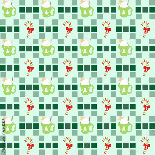 christmas seamless pattern