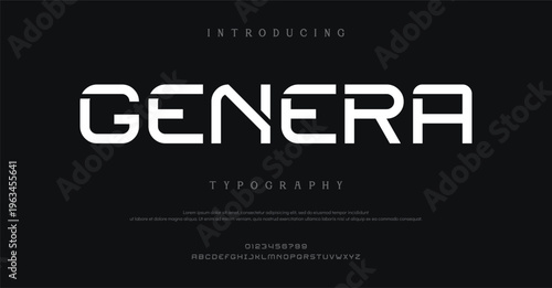 Introducing Genera Typography Modern Font Design