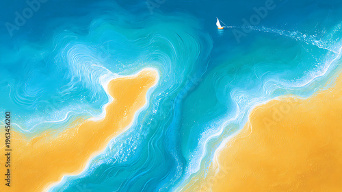 beach and sea