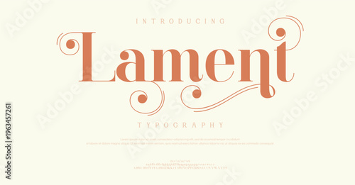 Introducing Lameni Typography Font Design