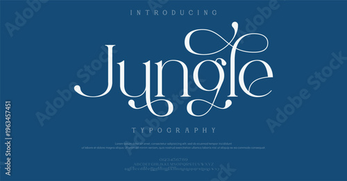 Introducing Jungle Typography Font Design